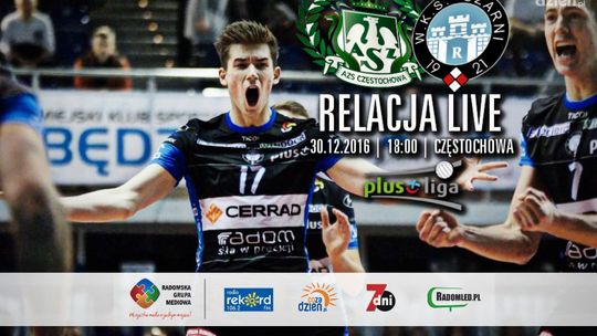 AZS Częstochowa - Cerrad Czarni Radom 0:3 (RELACJA LIVE)