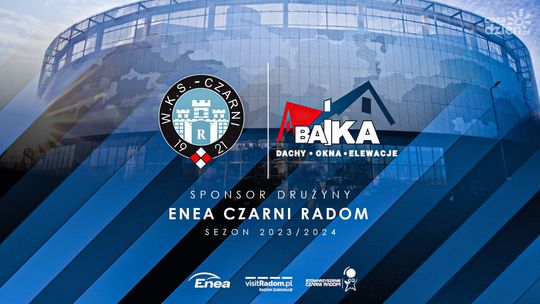 BAiKA nowym sponsorem Enei Czarnych Radom 