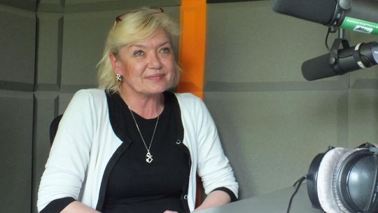 Barbara Buchowicz - rozmowy w studiu lokalnym Radia Rekord