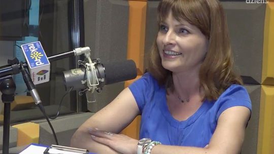 Barbara Łopyta - Rozmowa w studiu lokalnym Radia Rekord