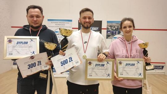 Bartosz Cierzuch mistrzem Radomia w squashu 