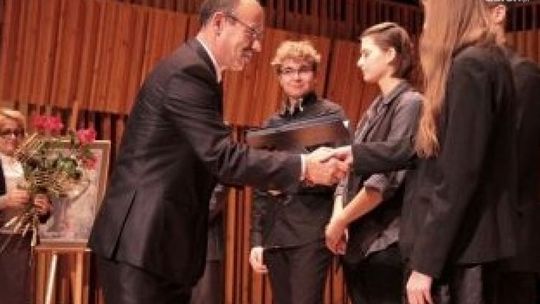 Bartosz Kołsut wygrał stypendium na akordeonie