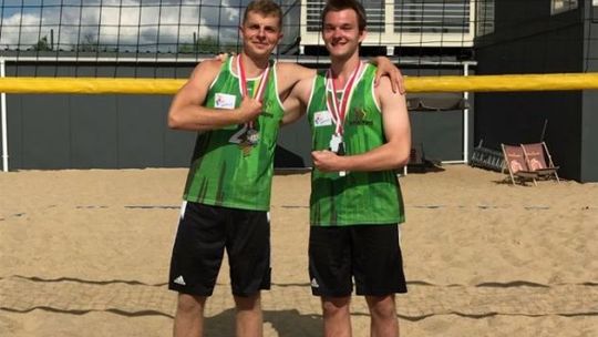 Bartosz Sławiński z RCS Czarnych Radom mistrzem Mazowsza w plażówce