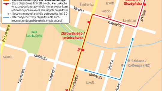 Będą utrudnienia! Zamkną fragment ul. Szklanej