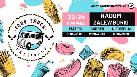 Będzie można dobrze zjeść na Borkach. Będą food trucki przez trzy dni