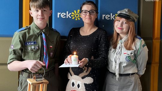 Betlejemskie Światło Pokoju dotarło do Radia Rekord