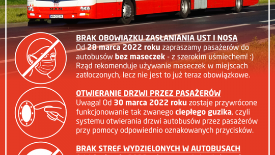Bez maseczek i zamkniętych stref w radomskiej komunikacji miejskiej