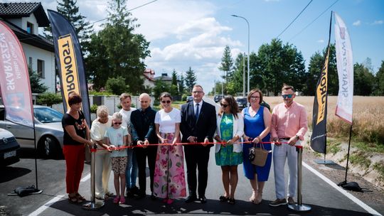 Bezpieczniej i wygodniej - nowa droga gminna w Makowie