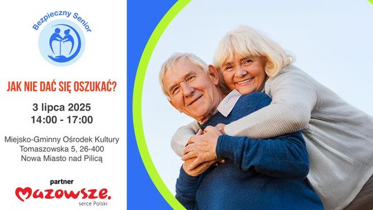 „Bezpieczny Senior” – Spotkanie Edukacyjne w Nowym Mieście nad Pilicą