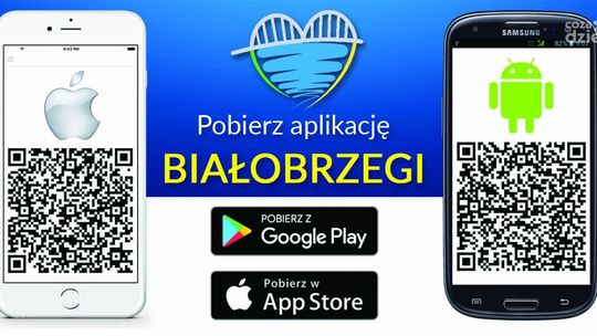 BIAŁOBRZEGI. Ściągnij apkę i wiedz więcej