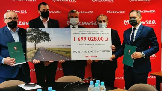 Blisko 1,7 mln zł dla powiatu kozienickiego