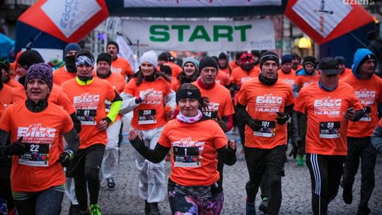 Blisko trzysta osób pobiegło dla WOŚP!