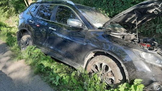 Boglewice. Pijana 19-latka wjechała do rowu 