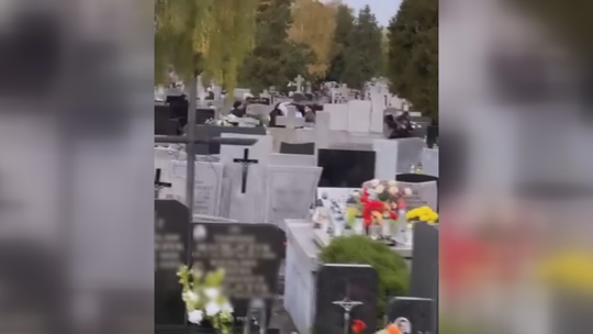 Bójka na cmentarzu przy ul. Limanowskiego