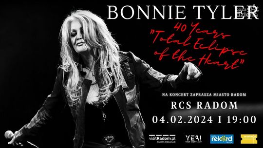 Bonnie Tyler w Radomiu! Zaśpiewa w hali Radomskiego Centrum Sportu