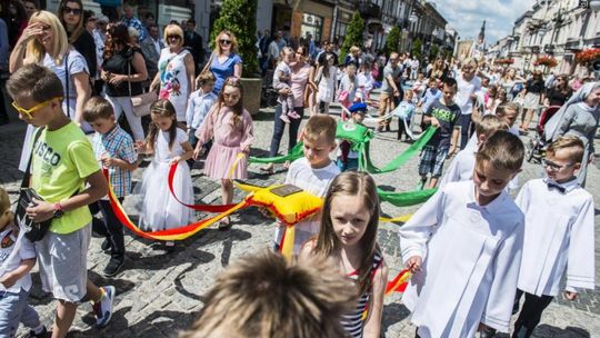 Boże Ciało. Procesja w Radomiu