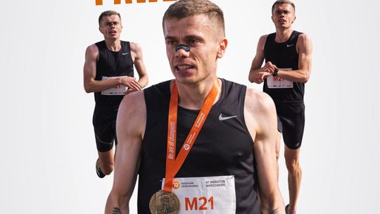Brązowy medal Patryka Pawłowskiego w mistrzostwach Polski w maratonie