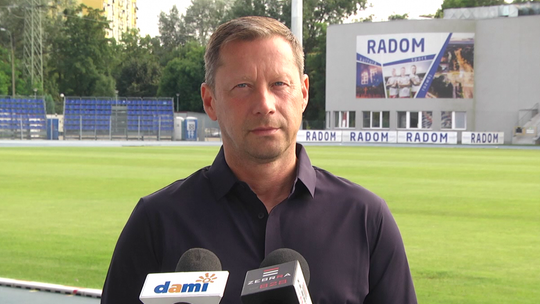 Briefing prasowy przed meczem Radomiak Radom - Warta Poznań [WIDEO]