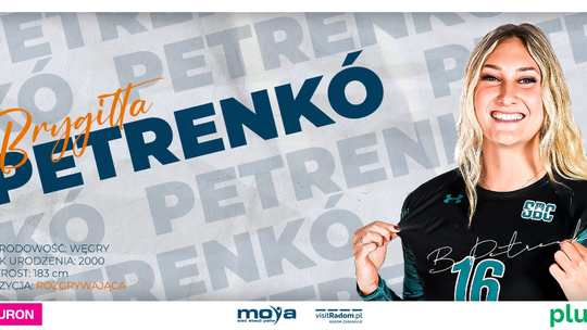 Brigitta Petrenkó nową zawodniczką Moya Radomki Radom