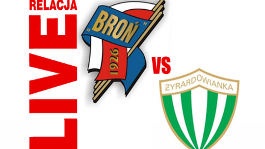 Broń Radom 0:0 Żyrardowianka Żyrardów (zapis relacji)