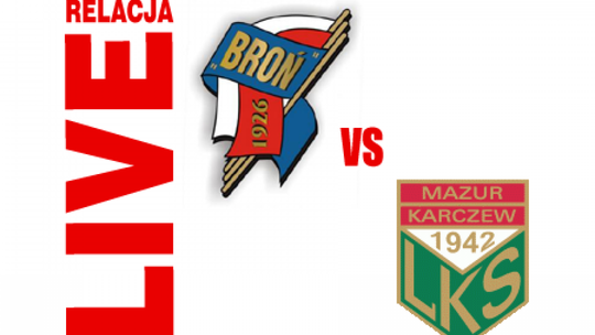 Broń Radom 1:0 Mazur Karczew (zapis relacji)