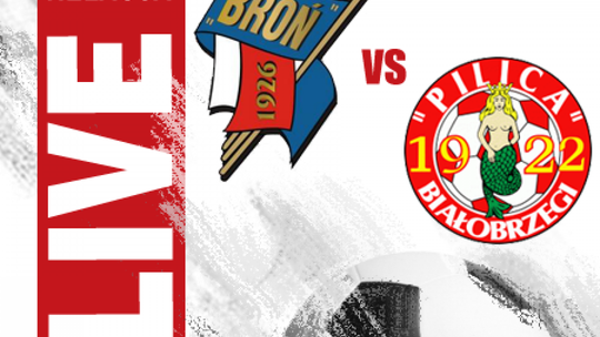 Broń Radom 1:0 Pilica Białobrzegi (zapis relacji)