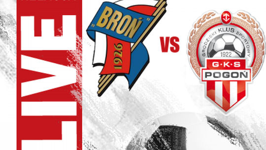 Broń Radom 3:0 Pogoń Grodzisk Mazowiecki (zapis relacji)