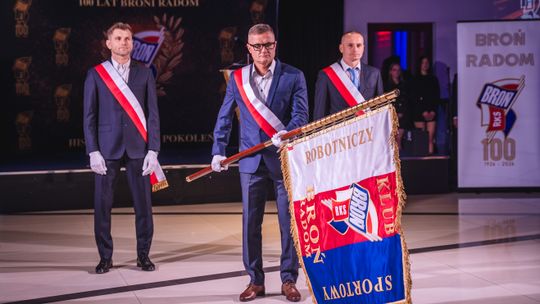 Broń Radom kończy sto lat. Jubileuszowa gala, odznaczenia i sportowe atrakcje przez cały rok Broń Radom kończy sto lat. Jubileuszowa gala, odznaczenia i sportowe atrakcje przez cały rok