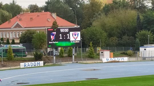 Broń zremisowała z outsiderem z Wasilkowa. Dla rywali jest pierwszy punkt w sezonie!