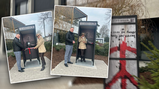 Budka (nie)telefoniczna otwarta w Mniszewie