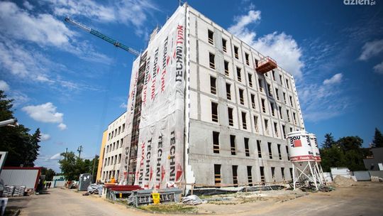 Budowa rehabilitacji idzie zgodnie z planem