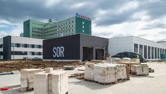 Budowa SOR. Otwarcie wcześniej niż planowano?