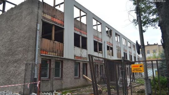 Budynek inspektoratu - modernizacja się rozpoczęła