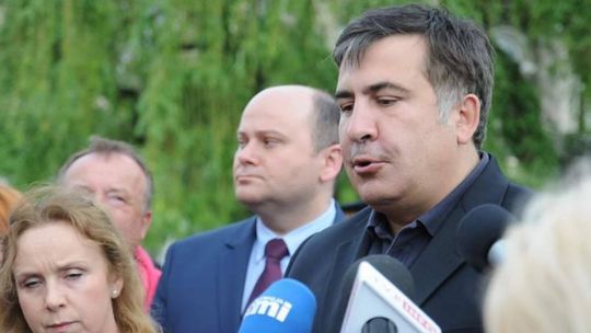 Były prezydent Gruzji w Radomiu