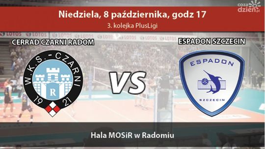Cerrad Czarni Radom - Espadon Szczecin 1:3 (zapis relacji LIVE)