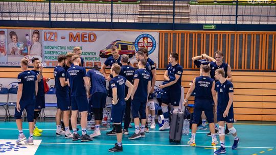 Cerrad Enea Czarni bez seta w sparingu ze Ślepskiem Malow