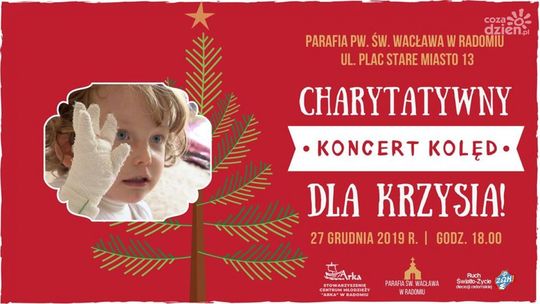 Charytatywny koncert kolęd dla Krzysia