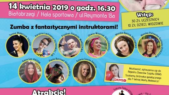 Charytatywny Maraton Zumby w Białobrzegach