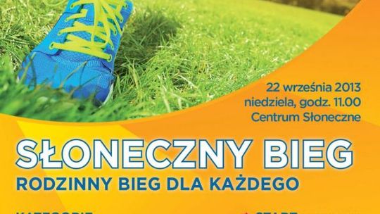 Charytatywny Słoneczny Bieg - zapisz się!