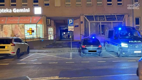 Chciał okraść aptekę Chciał okraść aptekę