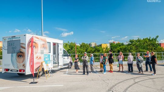 Chętni mogli się przebadać. W Radomiu gościło Miasteczko Zdrowia