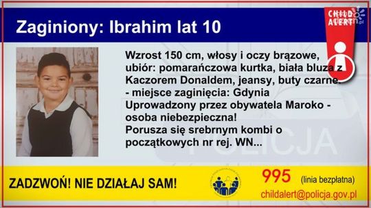 Child Alert – policja szuka 10-latka