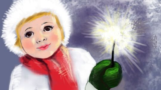 Choinka wielokulturowa w amfiteatrze