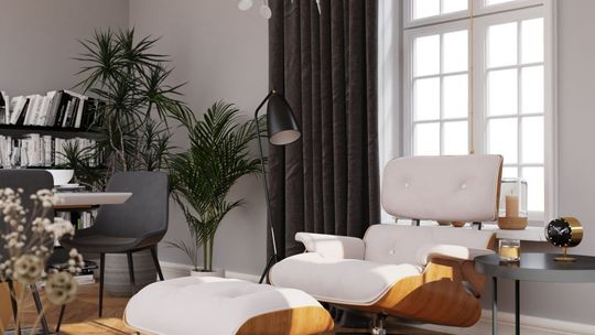 Ciekawa stylistyka wnętrza - Designerskie krzesła i fotele