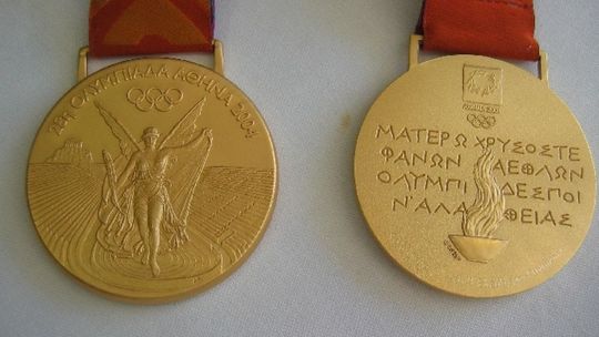Ciekawostki. Złoty medal olimpijski nie jest w rzeczywistości złoty