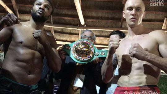 Cieślak wygrał pierwsze starcie