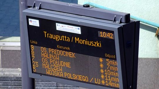 Co oznaczają gwiazdki przy liniach autobusowych?