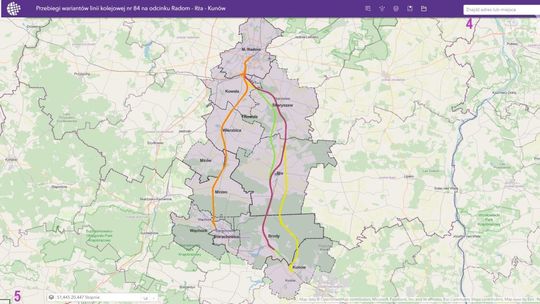 Co z linią kolejową nr 84? Trwają konsultacje z mieszkańcami