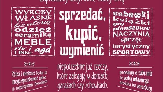 Cudeńka za grosze czyli pchli targ w Radomiu