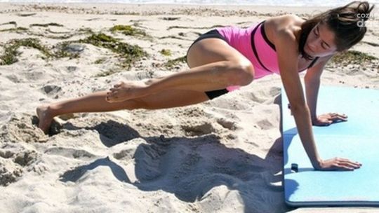 Ćwiczenia na talię – plank!